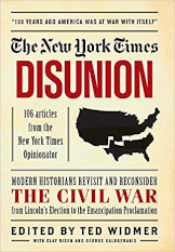 front cover Disunion, New York Times